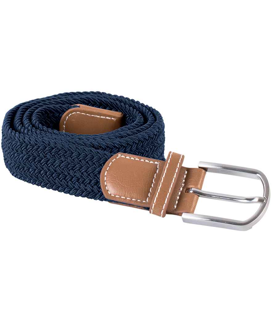 KUP Braided Elasticated Belt