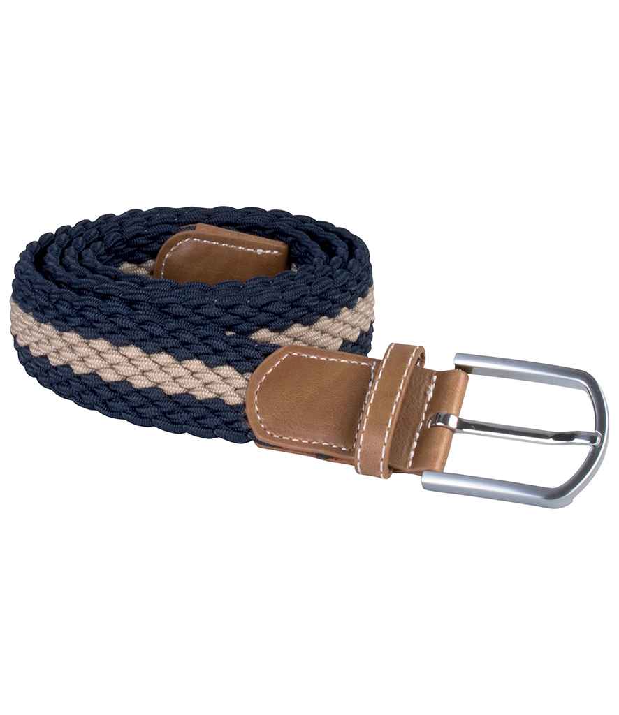 KUP Braided Elasticated Belt
