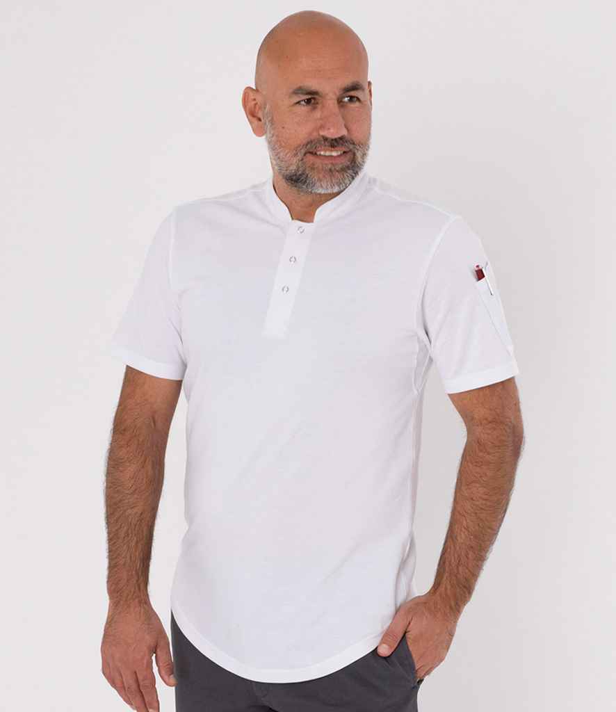 Le Chef Knitted Piqu Chefs Shirt