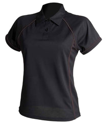 Finden  Hales Ladies Performance Piped Polo Shirt