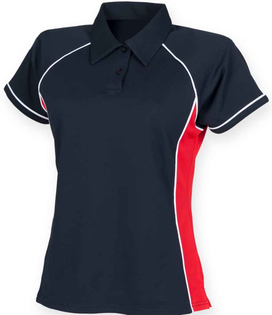 Finden  Hales Ladies Performance Piped Polo Shirt