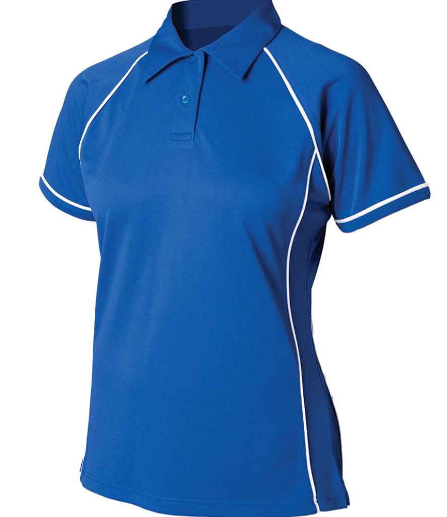 Finden  Hales Ladies Performance Piped Polo Shirt