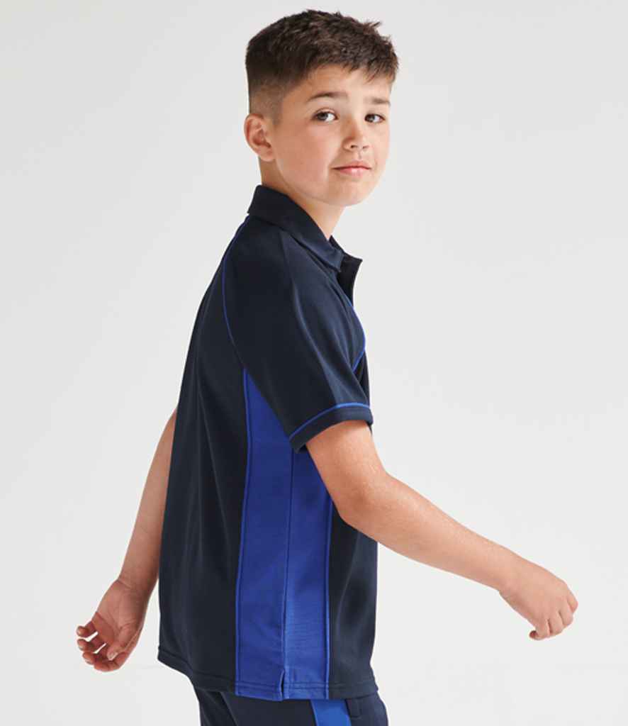 Finden  Hales Kids Performance Piped Polo Shirt