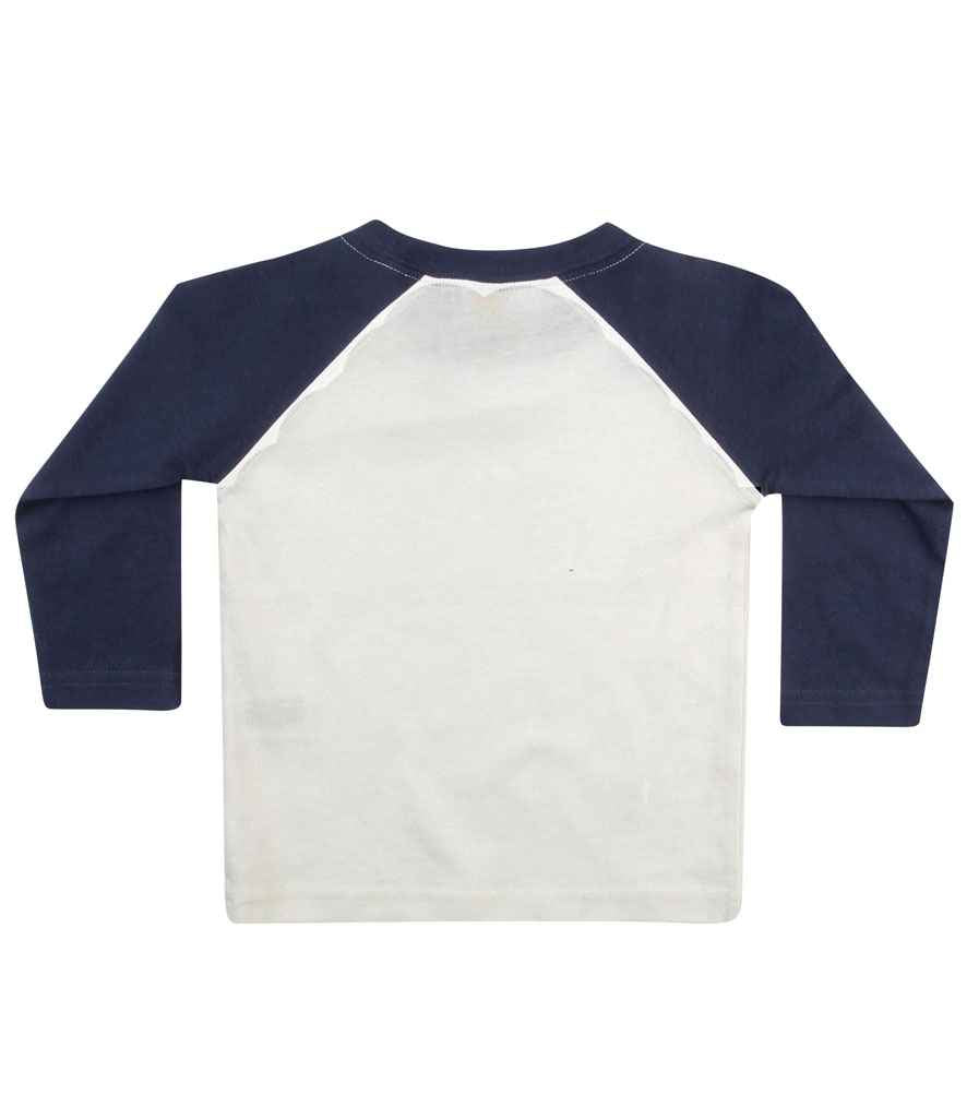 Larkwood BabyToddler Long Sleeve Baseball TShirt