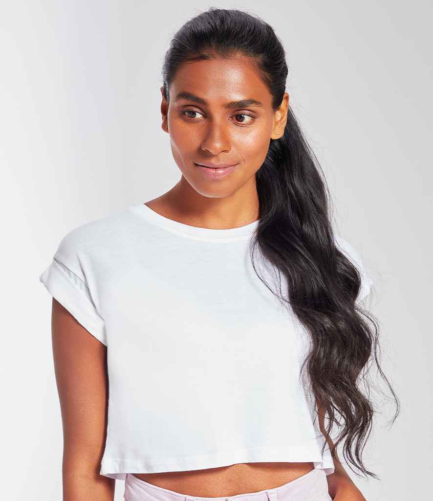 Mantis Ladies Organic Cropped TShirt