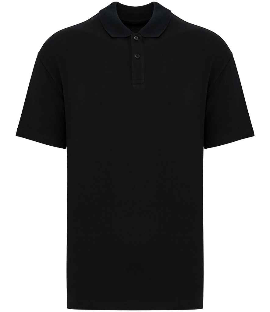 Native Spirit Drop Shoulder Piqu Polo Shirt