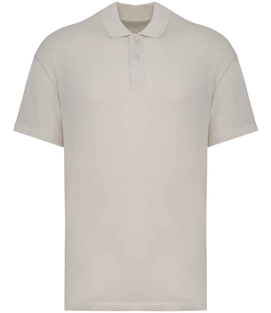 Native Spirit Drop Shoulder Piqu Polo Shirt