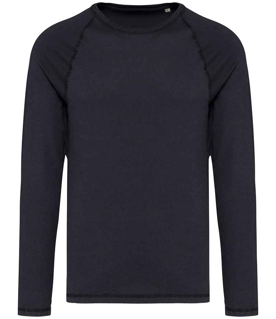 Native Spirit Raglan Long Sleeve Washed TShirt