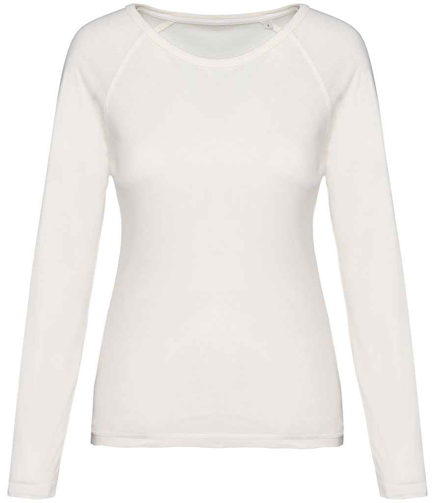 Native Spirit Ladies Raglan Long Sleeve Washed TShirt