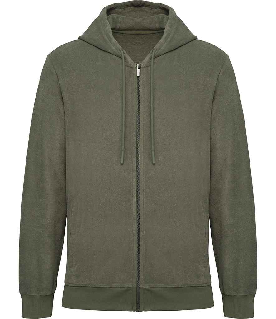 Native Spirit Terry Towel Full Zip Hooded Sweatshirt