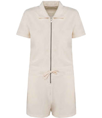 Native Spirit Ladies Terry Towel Short Overall