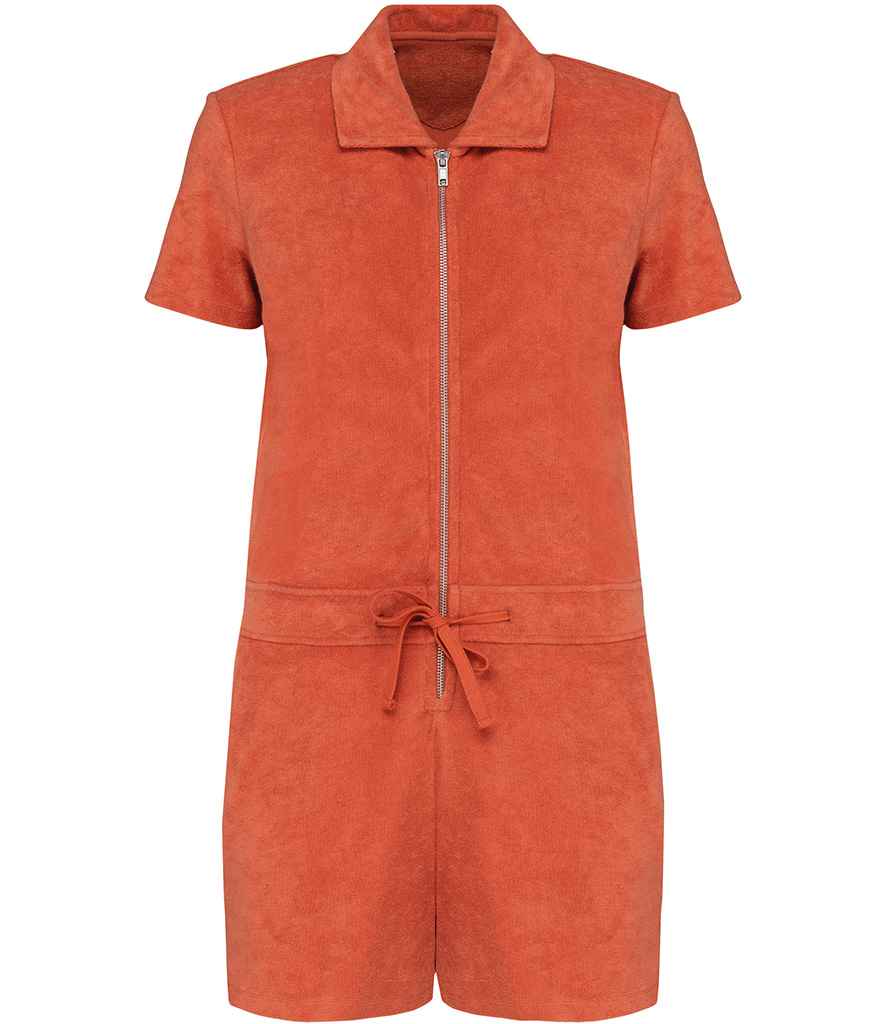 Native Spirit Ladies Terry Towel Short Overall