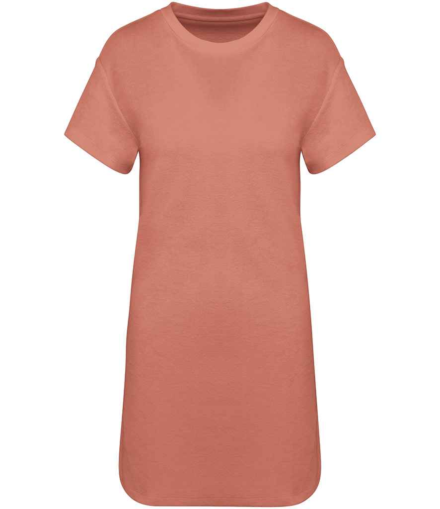 Native Spirit Ladies Terry Towel Dropped Shoulder TShirt Dress