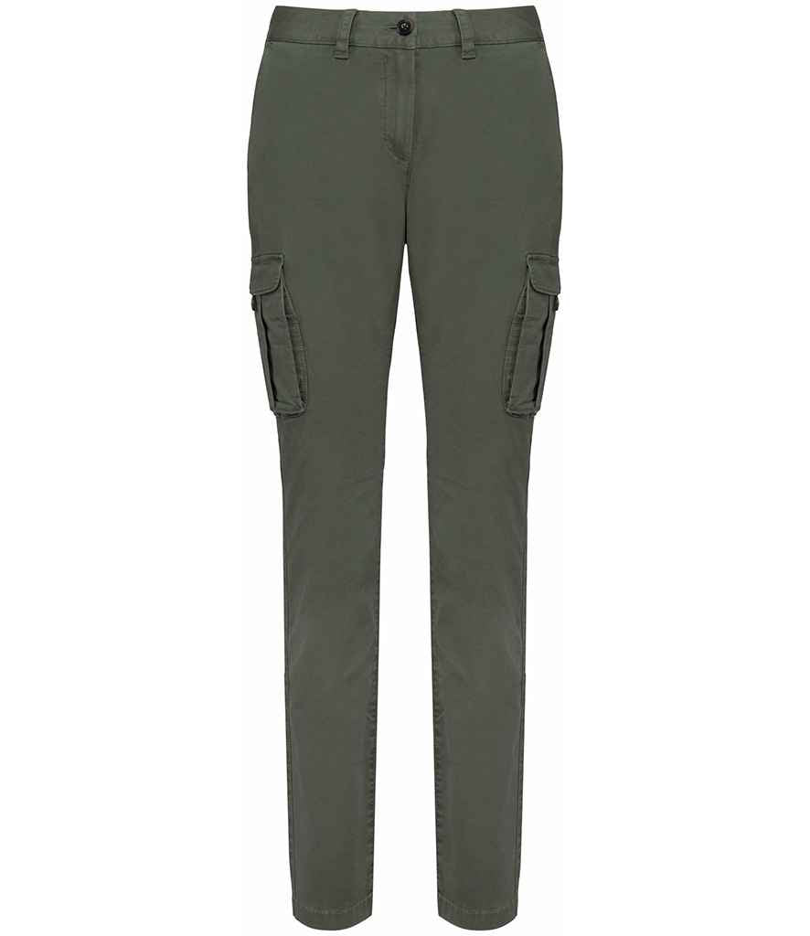 Native Spirit Ladies Washed Cargo Trousers
