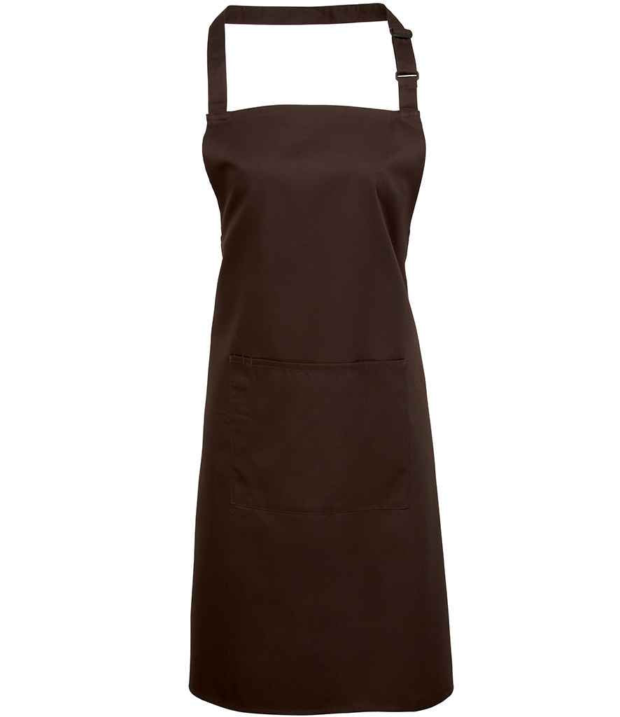 Premier Colours Bib Apron with Pocket