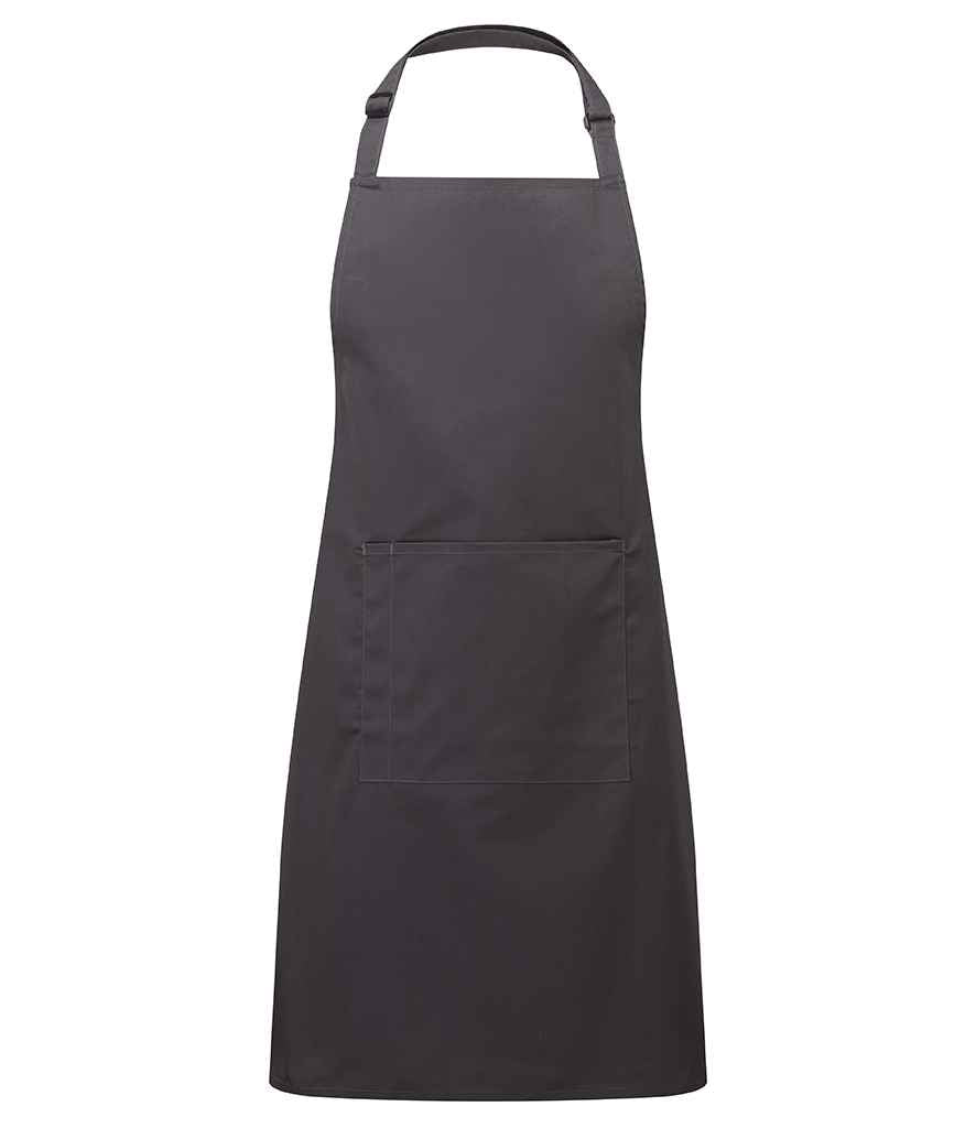 Premier Colours Bib Apron with Pocket