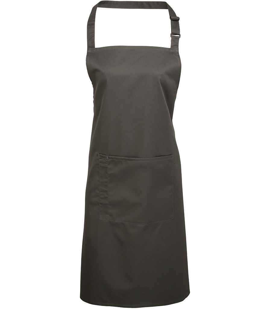 Premier Colours Bib Apron with Pocket