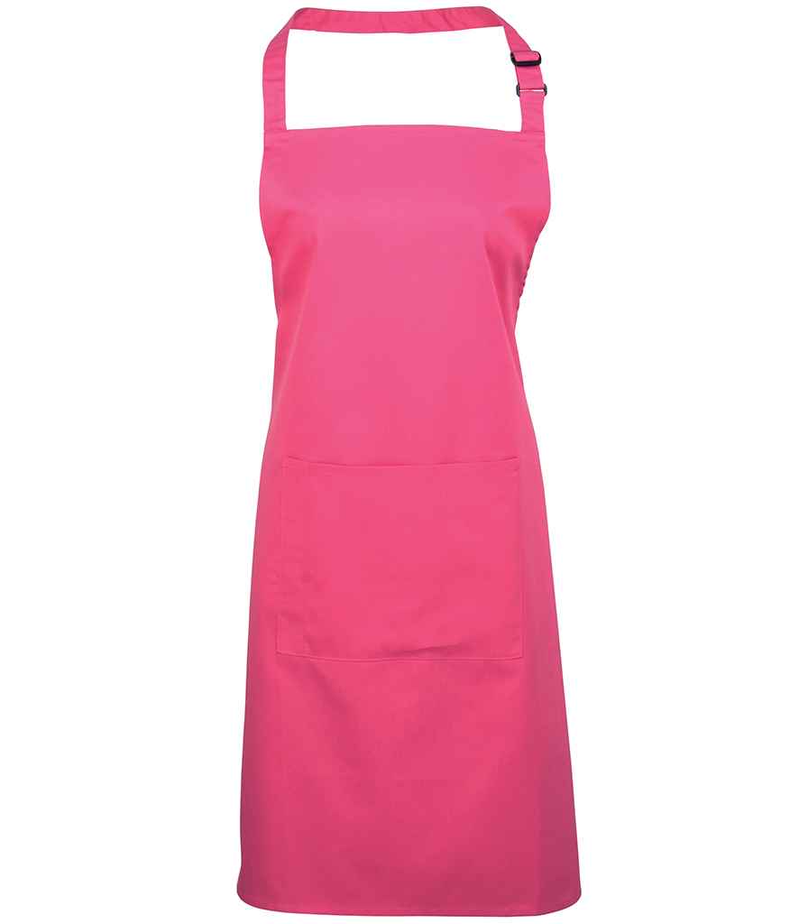 Premier Colours Bib Apron with Pocket