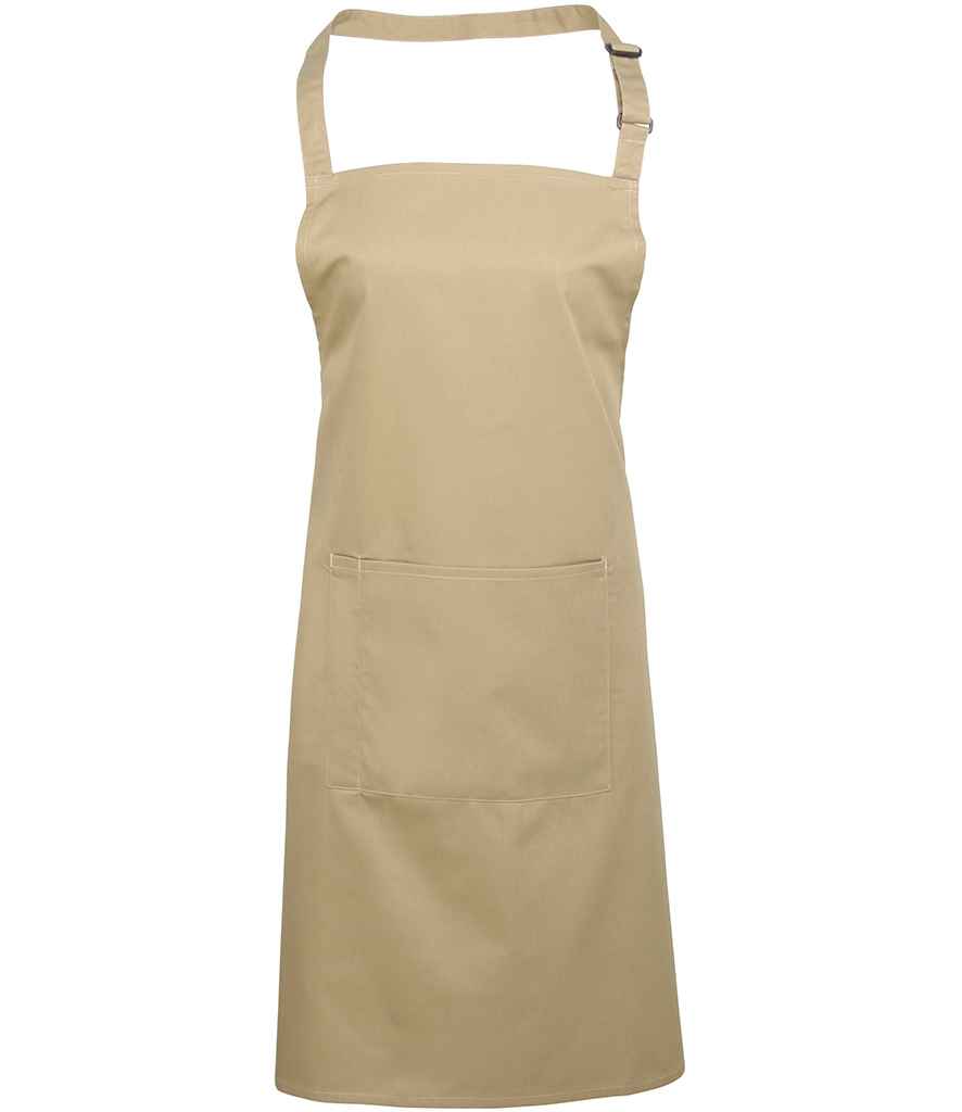 Premier Colours Bib Apron with Pocket