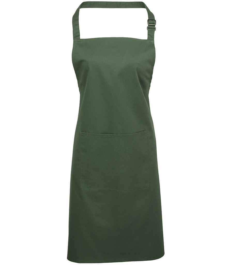 Premier Colours Bib Apron with Pocket