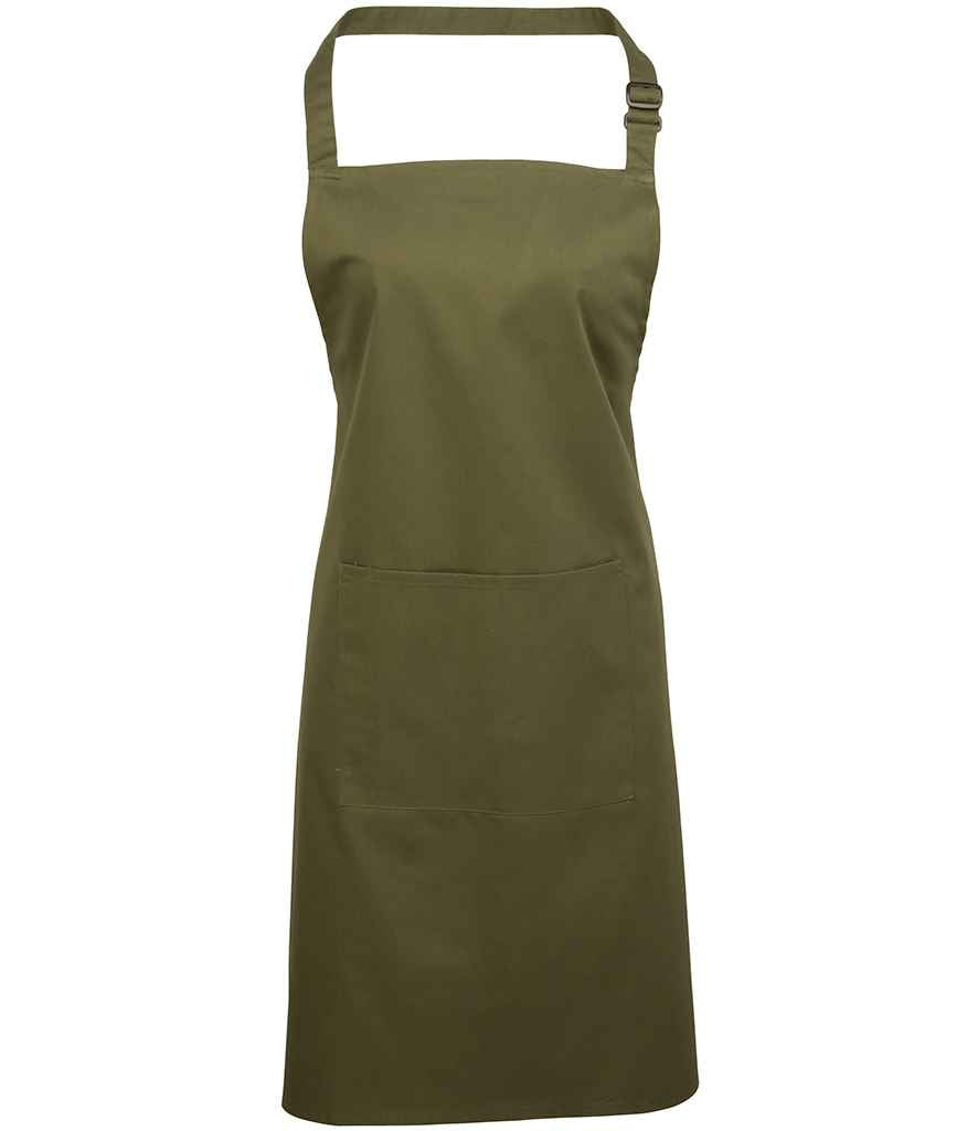 Premier Colours Bib Apron with Pocket