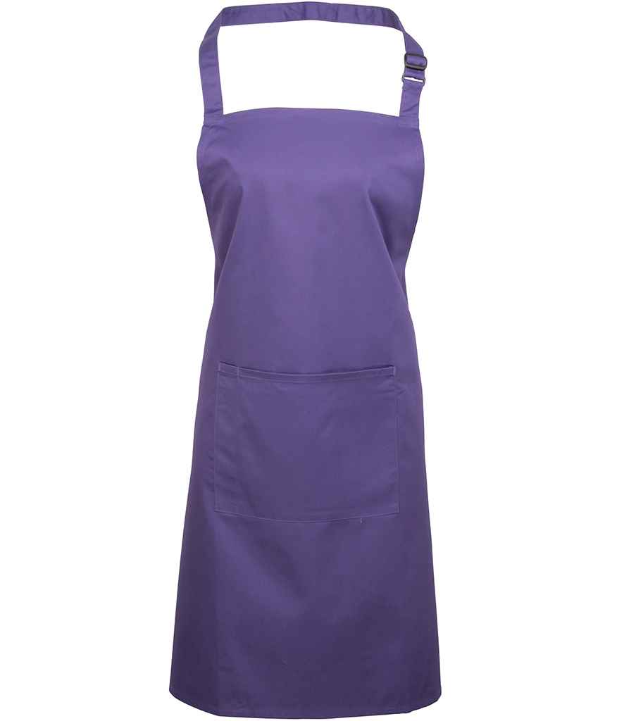 Premier Colours Bib Apron with Pocket