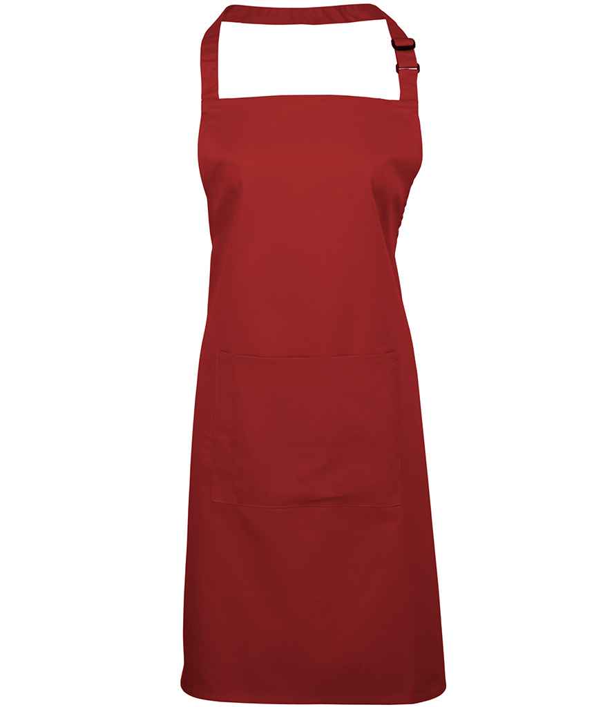 Premier Colours Bib Apron with Pocket