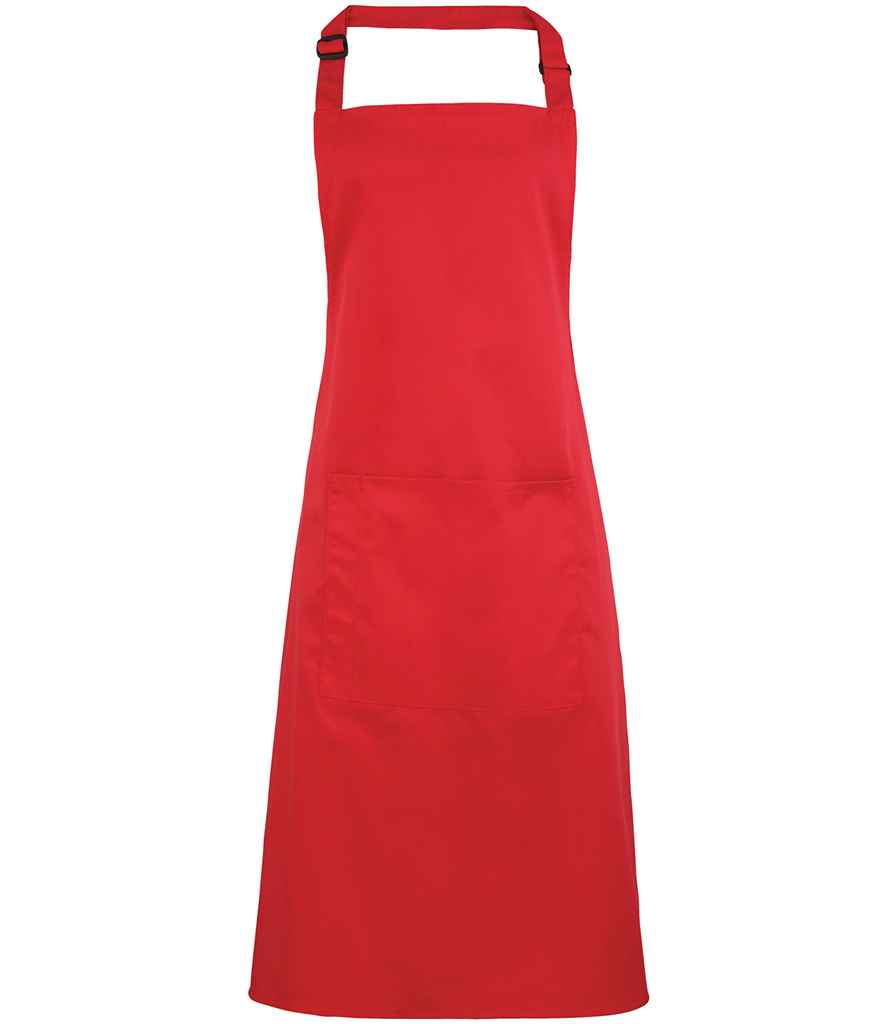 Premier Colours Bib Apron with Pocket