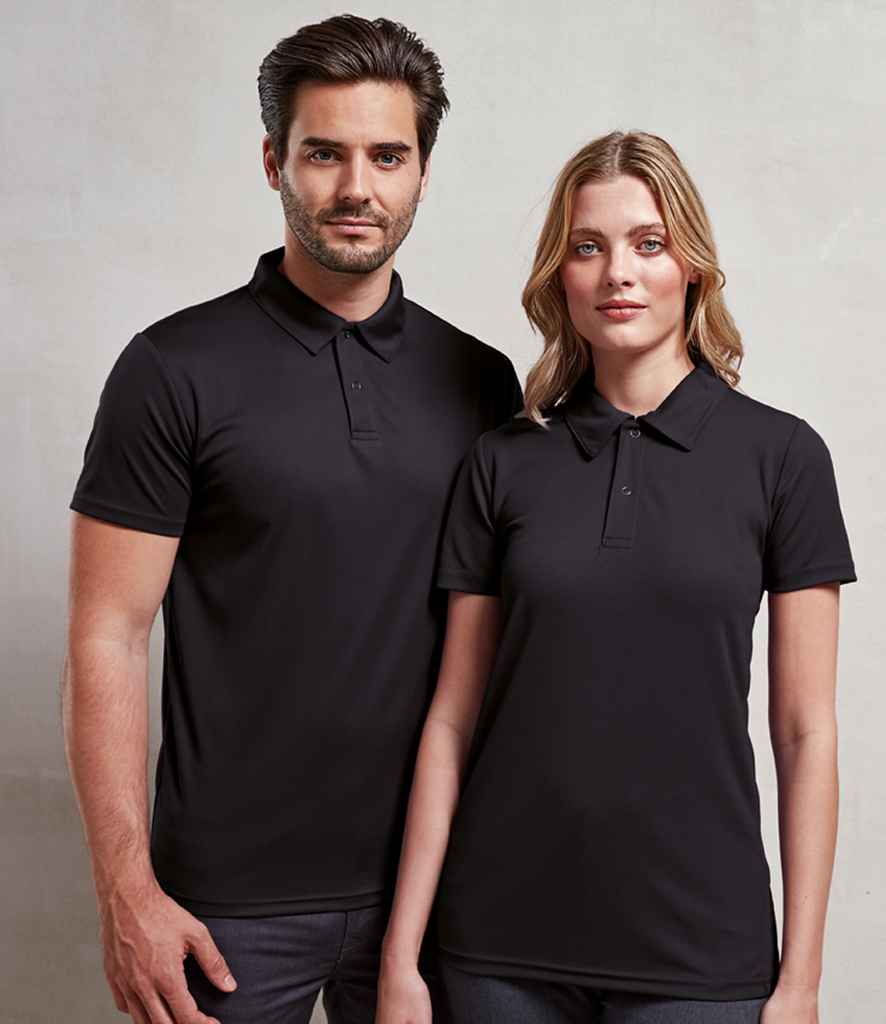 Premier Coolchecker Stud Piqu Polo Shirt