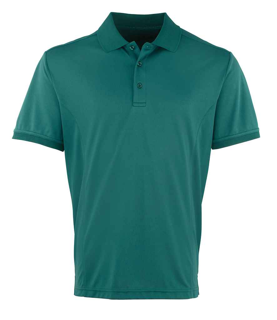 Premier Coolchecker Piqu Polo Shirt