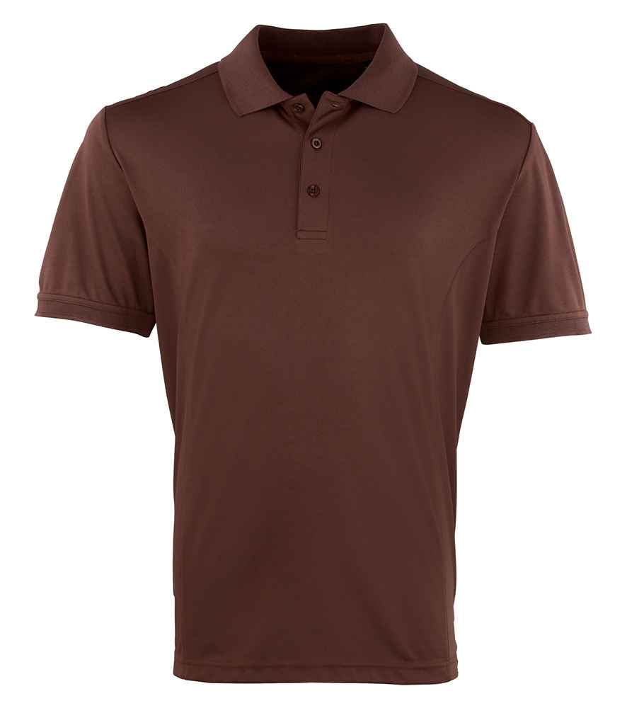 Premier Coolchecker Piqu Polo Shirt