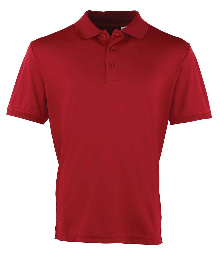 Premier Coolchecker Piqu Polo Shirt