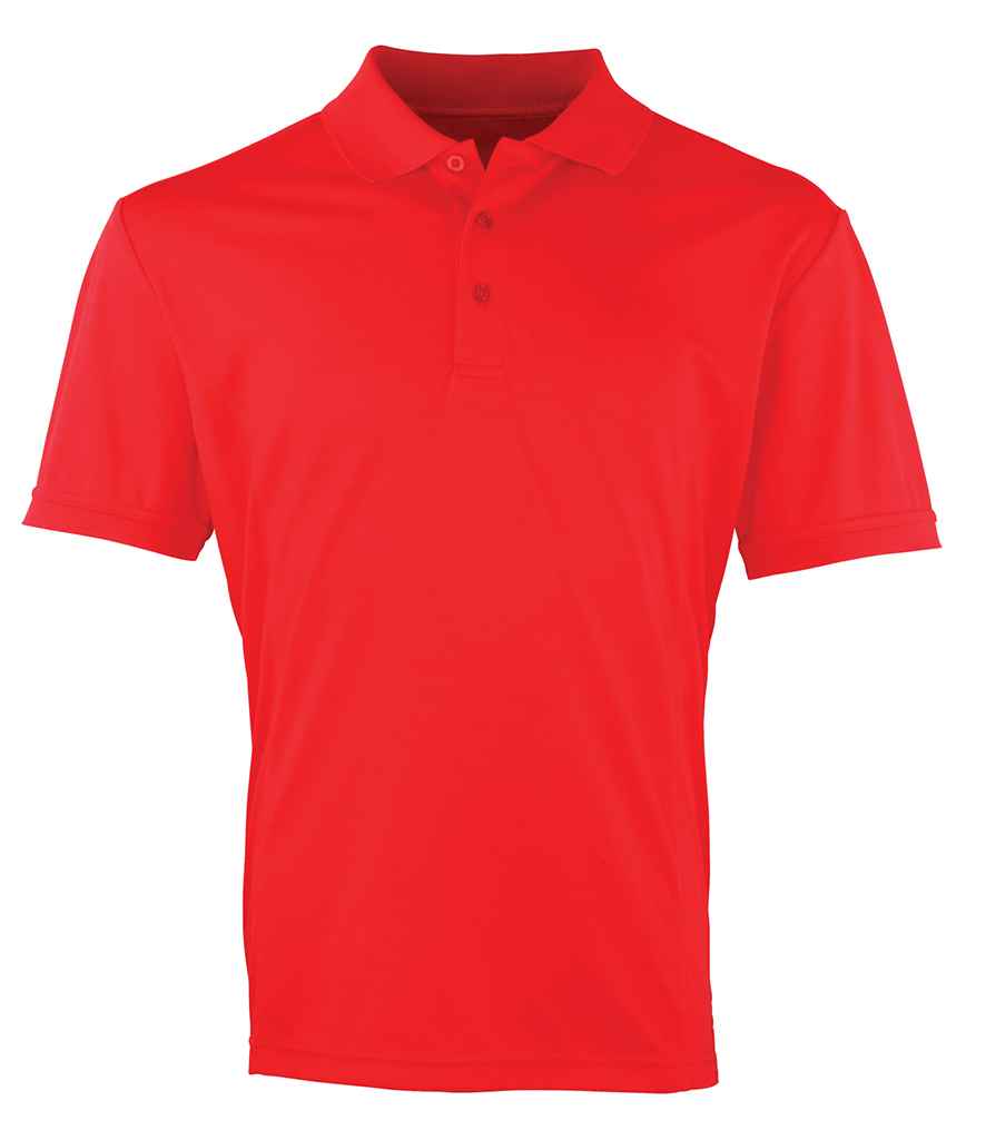 Premier Coolchecker Piqu Polo Shirt
