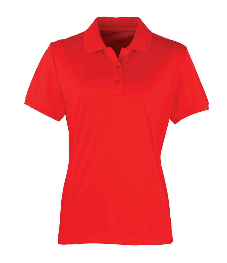 Premier Ladies Coolchecker Piqu Polo Shirt