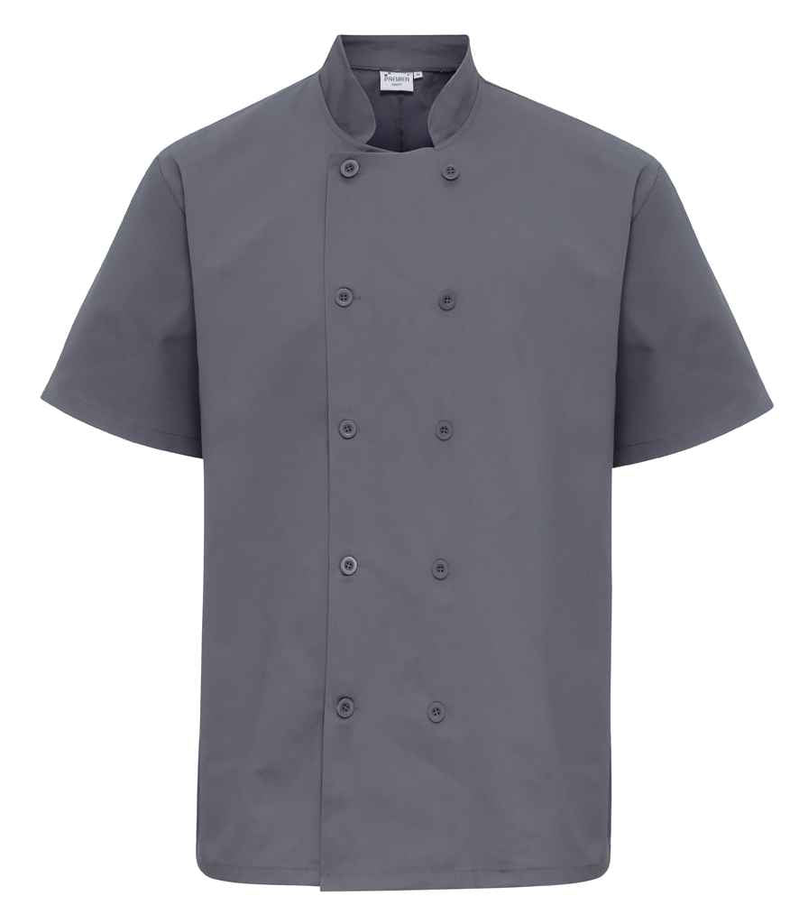 Premier Short Sleeve Chefs Jacket