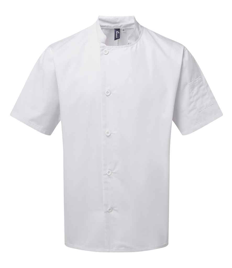 Premier Essential Short Sleeve Chefs Jacket