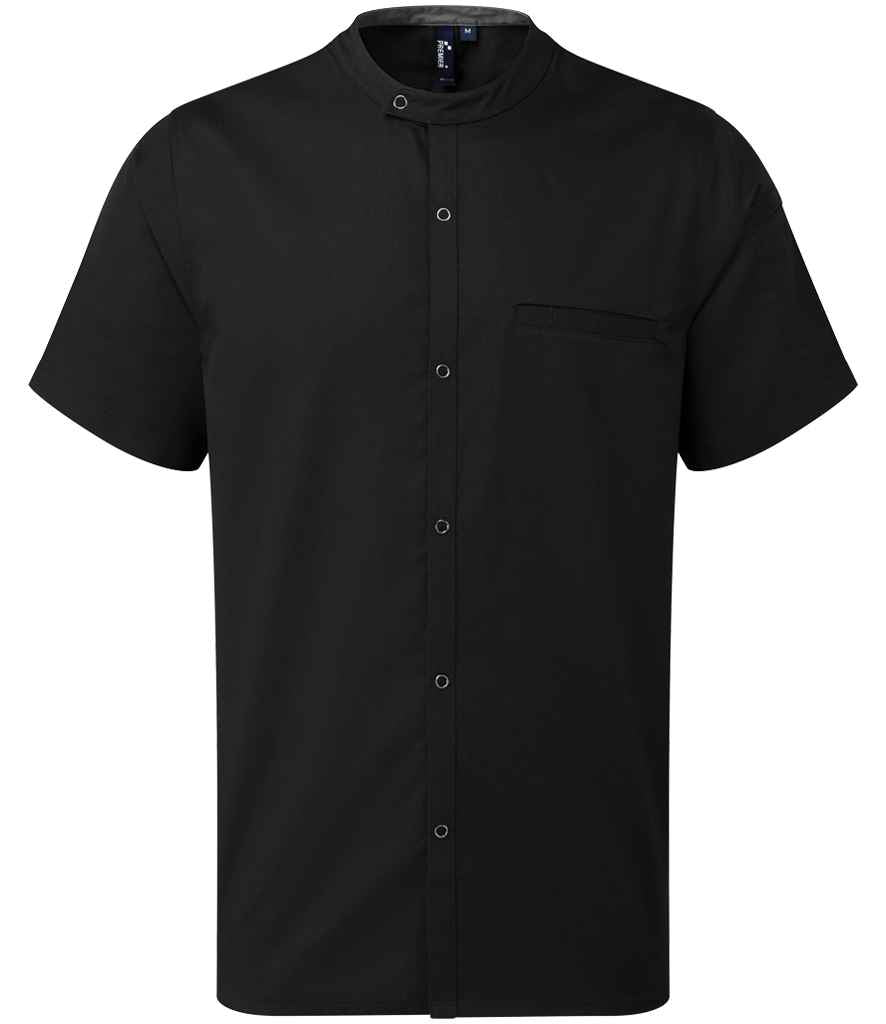 Premier Recyclight Short Sleeve Chefs Shirt