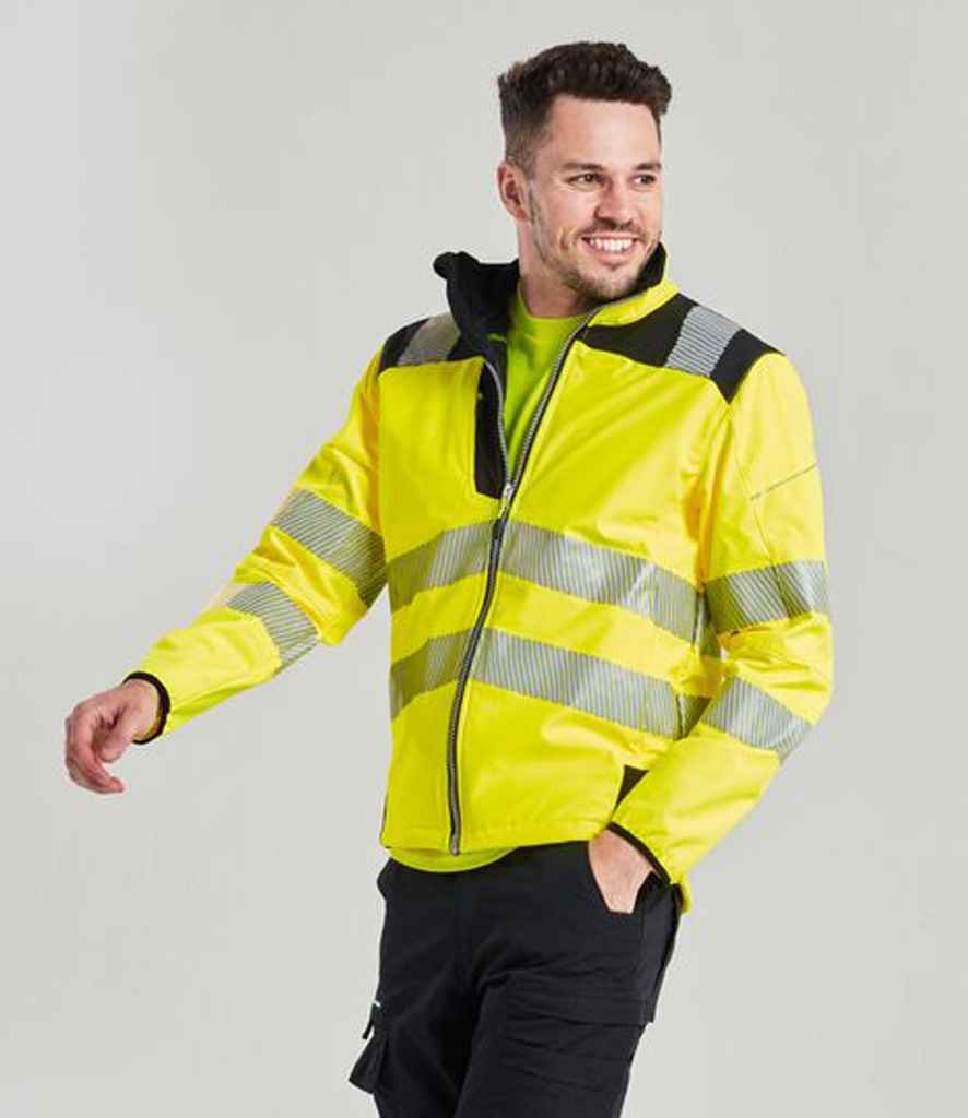 Portwest PW3 HiVis Soft Shell Jacket