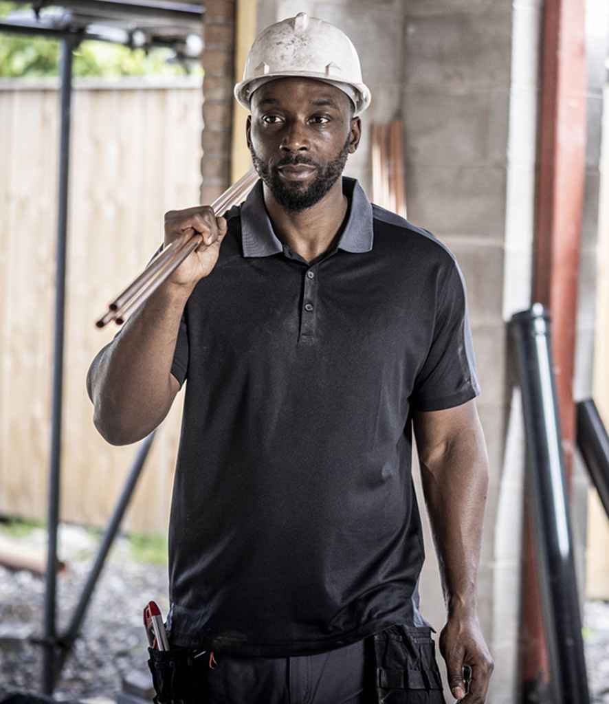 Regatta Contrast Quick Wicking Piqu Polo Shirt