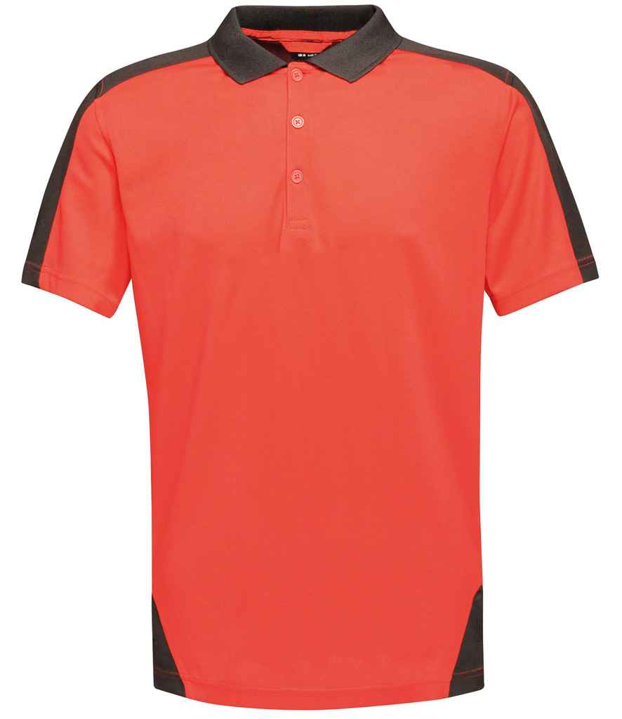 Regatta Contrast Quick Wicking Piqu Polo Shirt