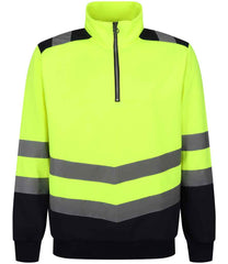Regatta High Visibility Pro 14 Zip Sweatshirt