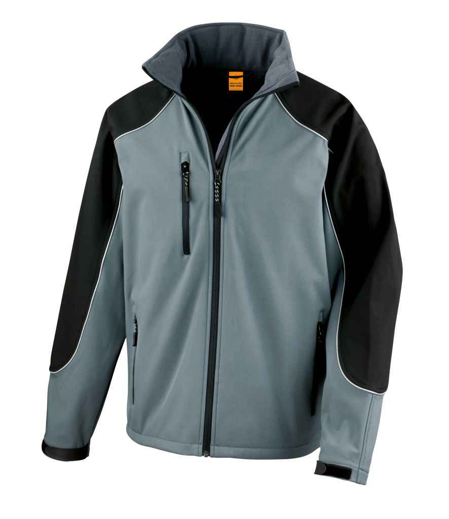 Result WorkGuard Hooded Soft Shell Jacket