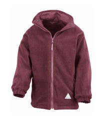Result KidsYouths Fleece Lined StormDri 4000 Jacket