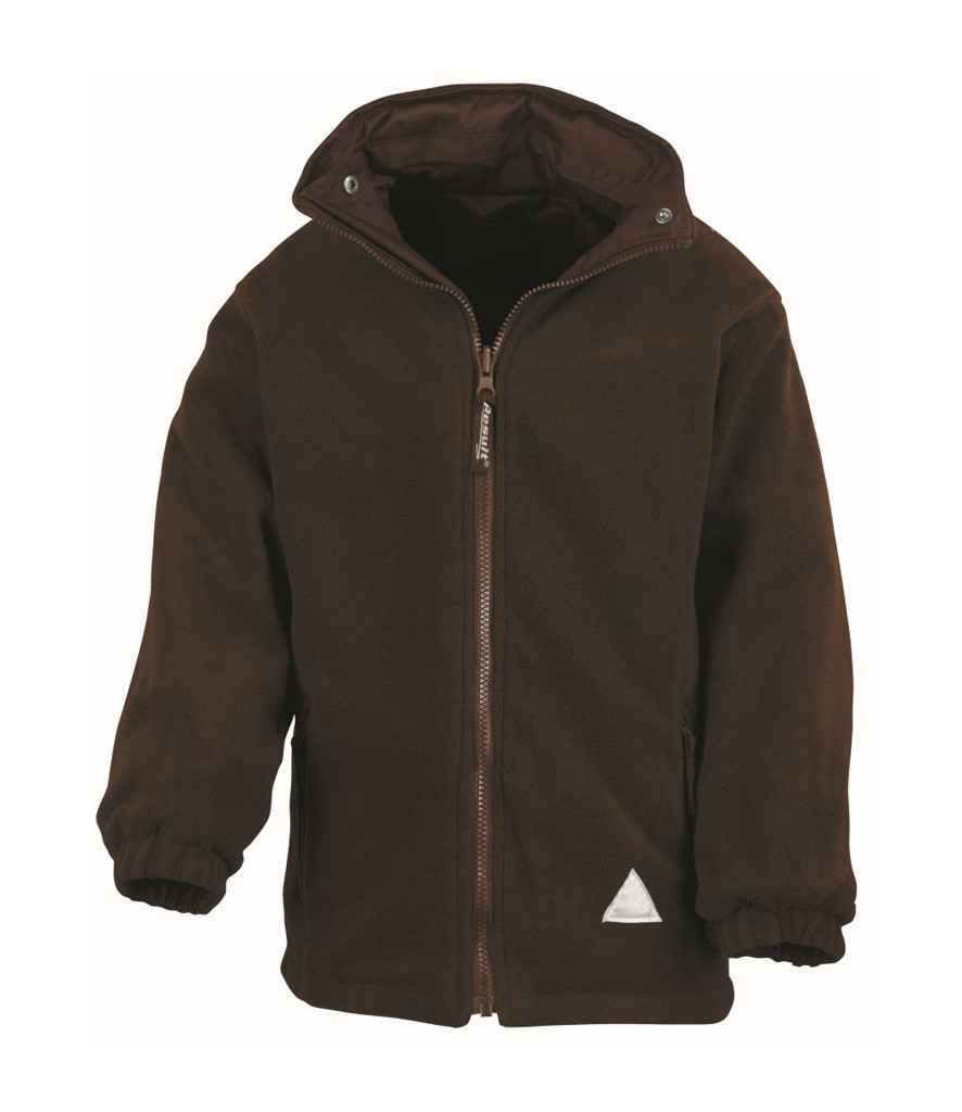 Result KidsYouths Fleece Lined StormDri 4000 Jacket
