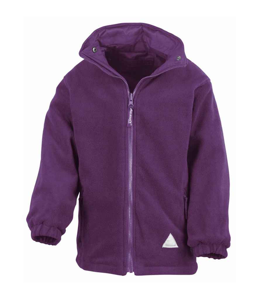 Result KidsYouths Fleece Lined StormDri 4000 Jacket