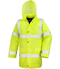 Result Core HiVis Motorway Coat