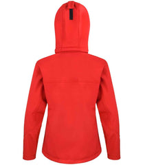 Result Core Ladies Hooded Soft Shell Jacket