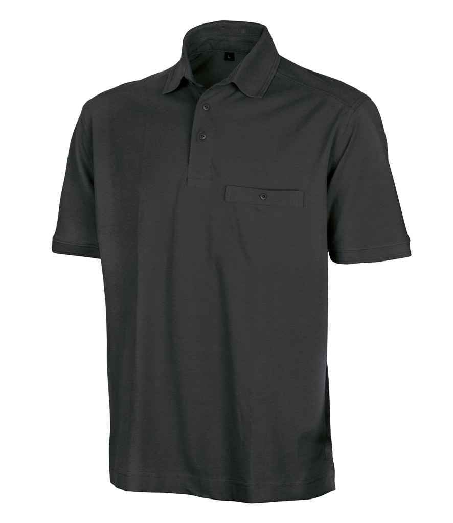 Result WorkGuard Apex Pocket Piqu Polo Shirt