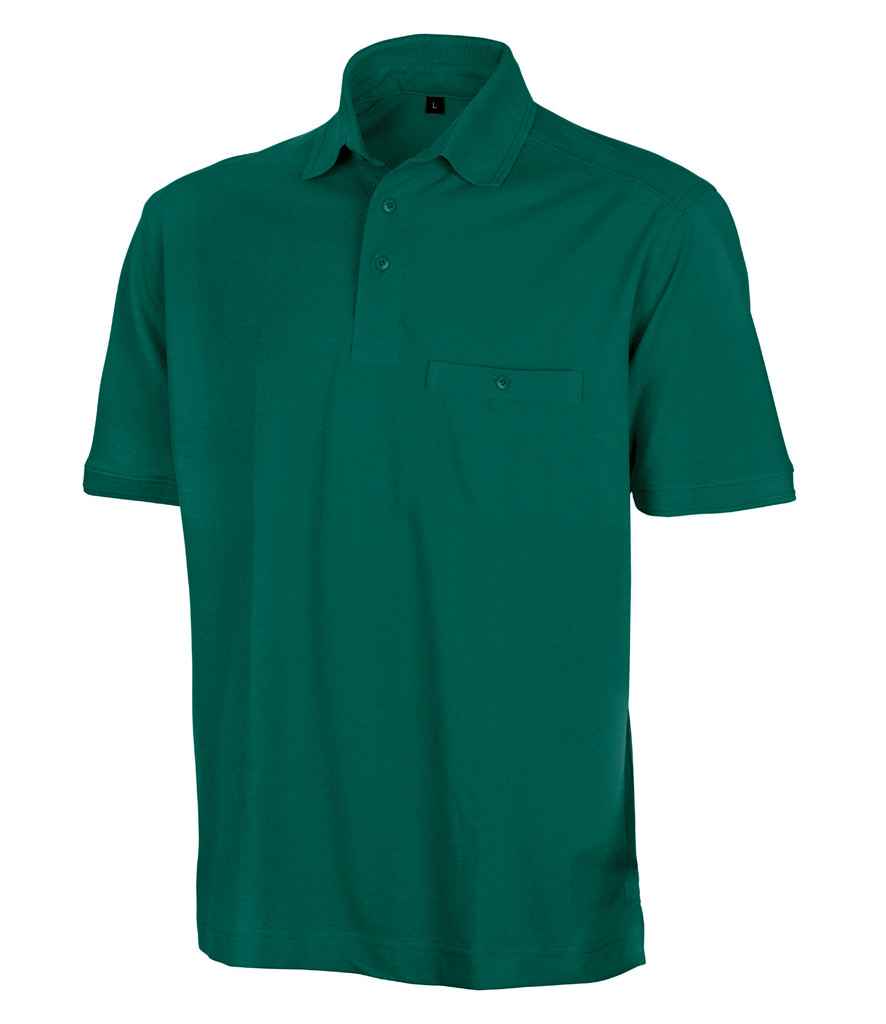Result WorkGuard Apex Pocket Piqu Polo Shirt