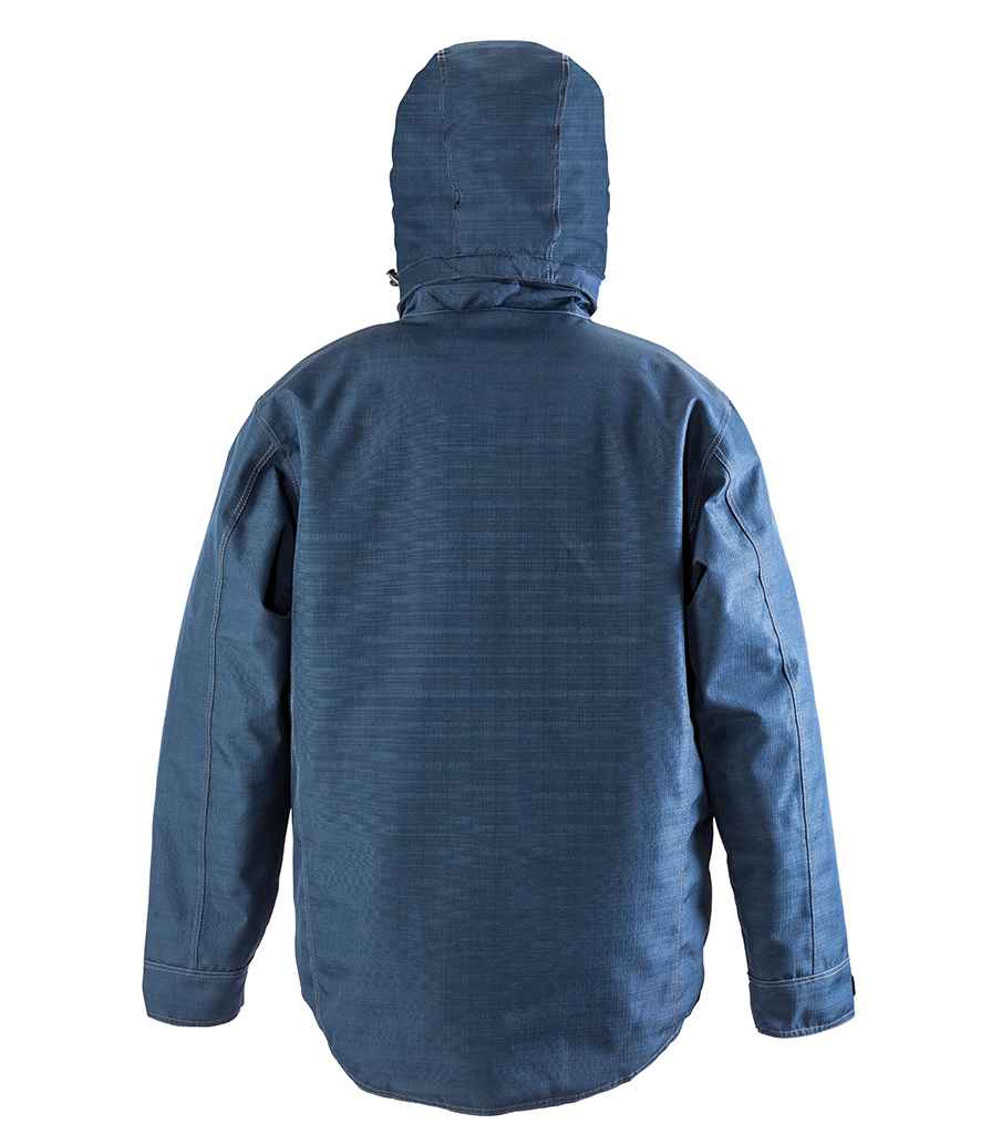Result WorkGuard Denim Texture Rugged Jacket